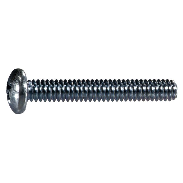 Midwest Fastener 1/4"-20 x 1-3/4 in Phillips Pan Machine Screw, Zinc Plated Steel, 50 PK 54745 - main